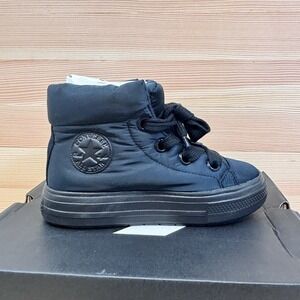 Converse CTAS Elements Boot Hi Black High Top Womens 7.5 A12941C Winter Snow